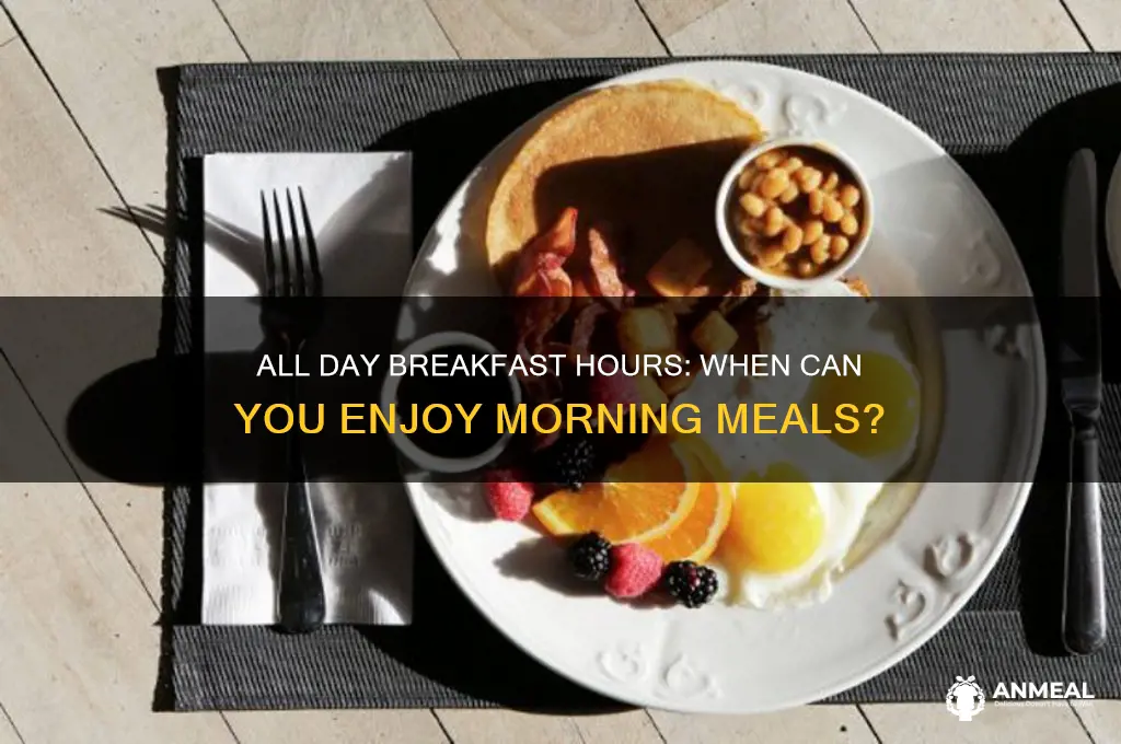 when is all day breakfast