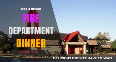 Atkinson Fire Department Dinner: Date, Time, and Details Revealed
