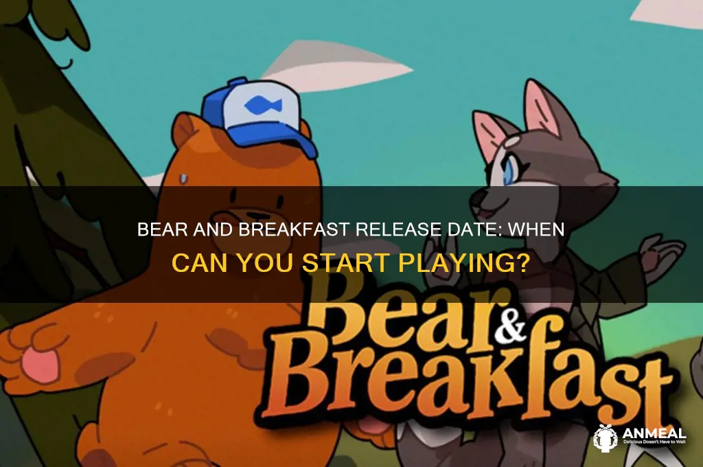 when is bear and breakfast coming out