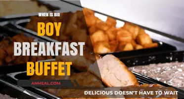 Big Boy Breakfast Buffet Hours: When to Enjoy the Feast