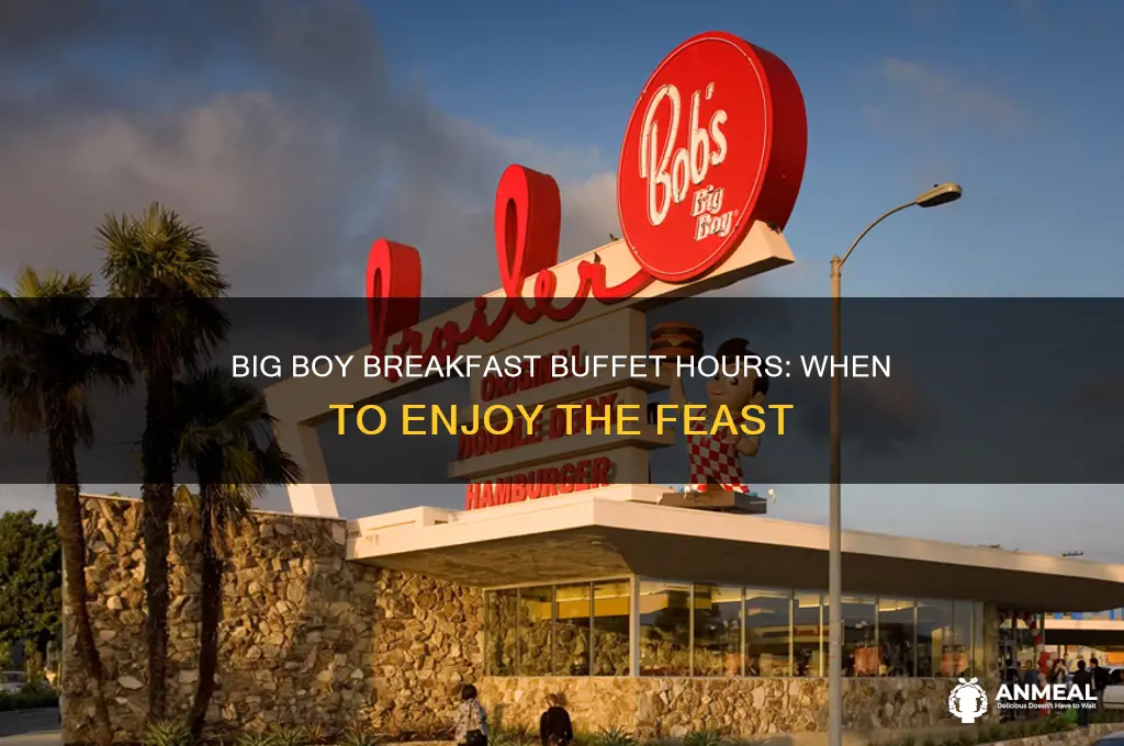 when is big boy breakfast buffet