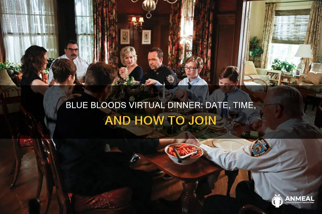 when is blue bloods virtual dinner