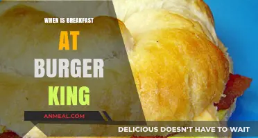 Burger King Breakfast Hours: When to Grab Your Morning Meal