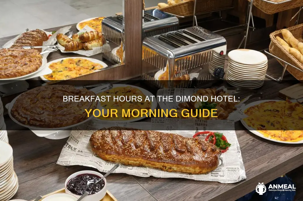 when is breakfast at the dimond hotel