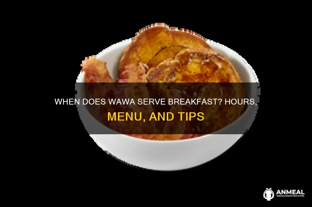 when is breakfast at wawa