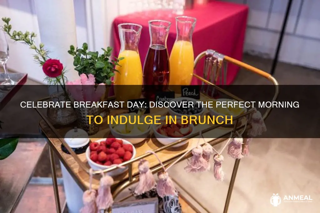 when is breakfast day