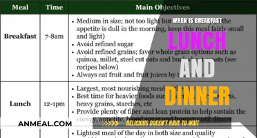 Decoding Meal Times: When to Enjoy Breakfast, Lunch, and Dinner