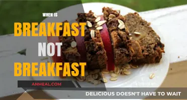 When Breakfast Breaks the Rules: Redefining Morning Meals