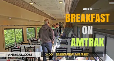 Amtrak Breakfast Schedule: When and What to Expect on Board