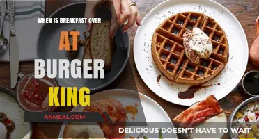 Burger King Breakfast Hours: When Does It End?