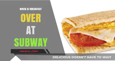 When Does Subway Stop Serving Breakfast? Your Morning Guide