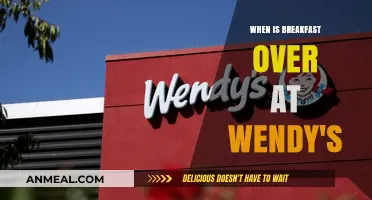 Breakfast Hours at Wendy's: When Does It End?