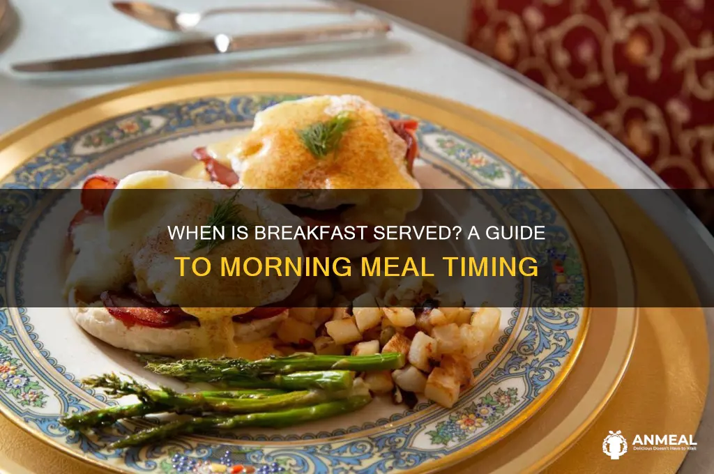 when is breakfast ser
