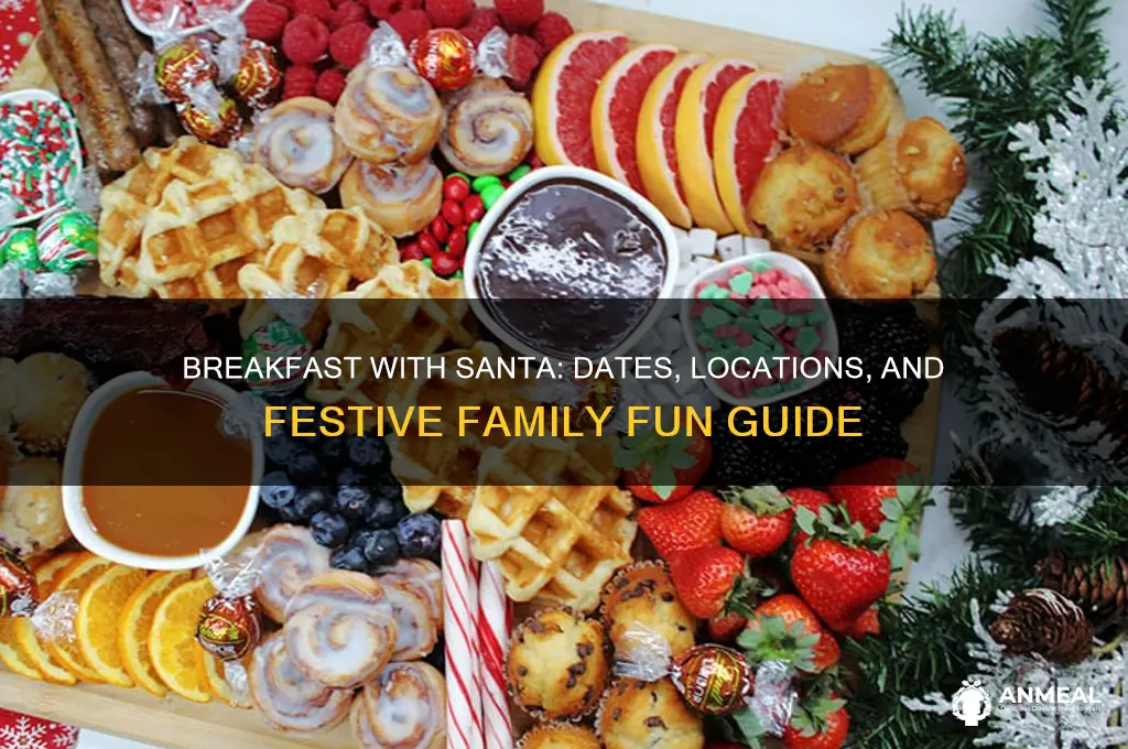 when is breakfast with santa