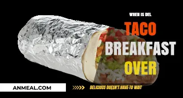 Del Taco Breakfast Hours: When Does the Morning Menu End?