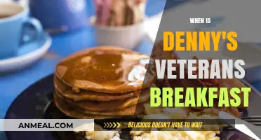 Denny's Veterans Day Breakfast: Honoring Heroes with Free Meals