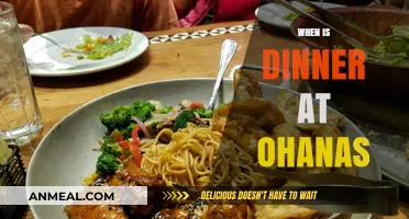 When is Dinner at Ohana's? A Guide to Dining Times