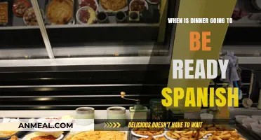¿Cuándo estará lista la cena? Mastering Spanish Meal Time Phrases
