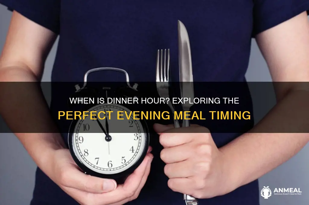 when is dinner hour
