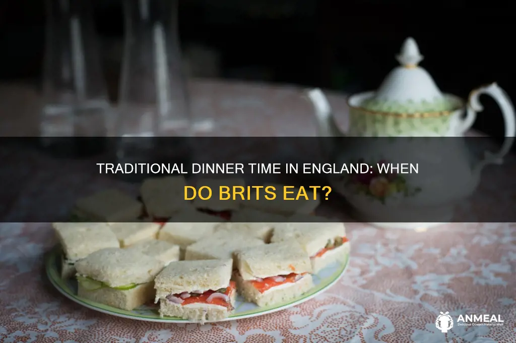 when is dinner in england