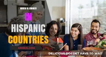 Dinner Time in Hispanic Cultures: Exploring Traditional Meal Schedules