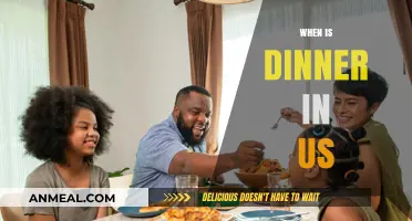 When is Dinner in the US: Exploring Meal Times Across America