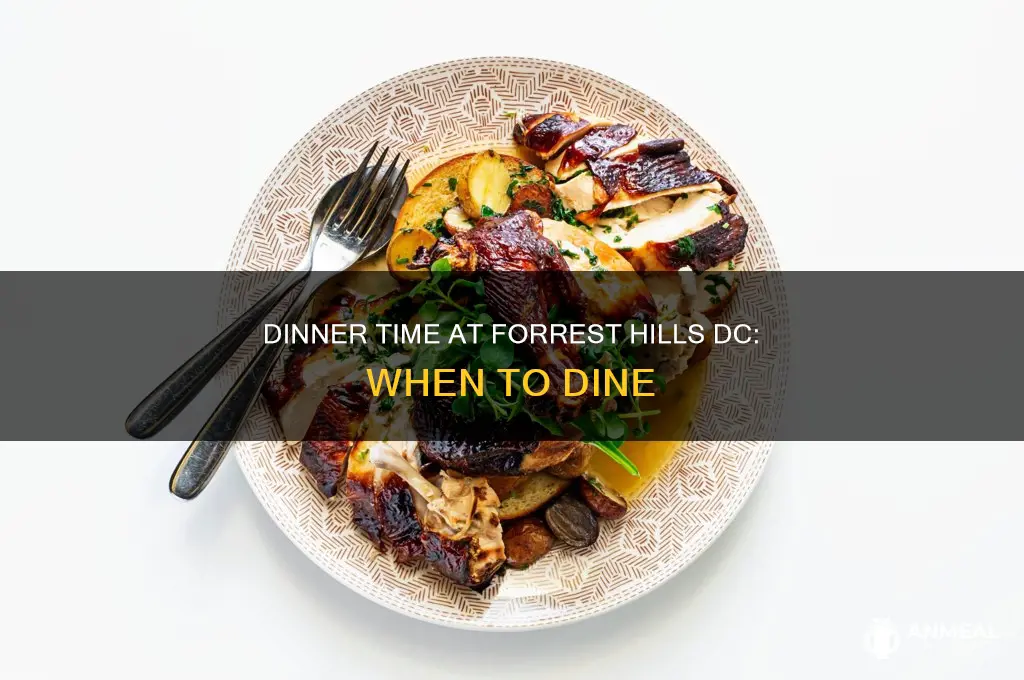 when is dinner time at forrest hills dc