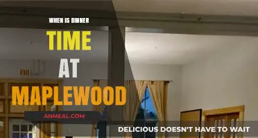 Maplewood's Dinner Time: When to Enjoy Your Evening Meal