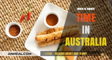 Exploring Australia's Dinner Time: When Do Aussies Dine?