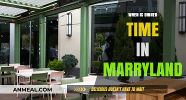 Maryland's Dinner Time: When Do Families Gather for Evening Meals?