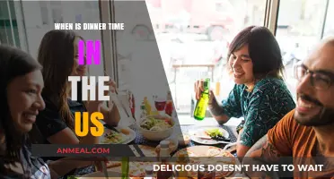 Exploring Typical Dinner Time Across the United States: When Do Americans Eat?