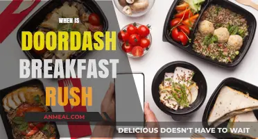When Does DoorDash Breakfast Rush Begin? Timing Tips for Peak Orders