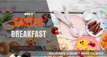 When Is Easter Breakfast: A Guide to Celebrating the Holiday Feast