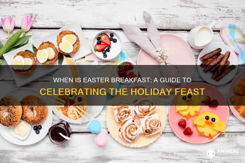 when is easter breakfast