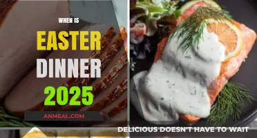 When is Easter Dinner 2025? Plan Your Festive Feast Now