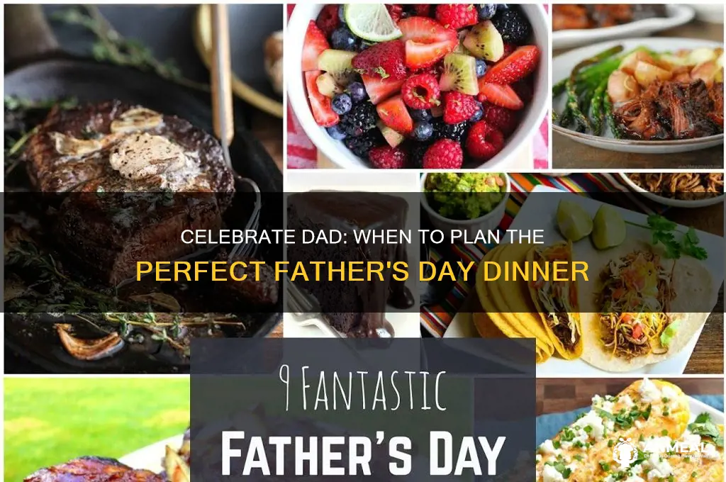 when is fathers day dinner