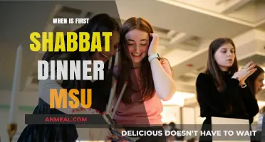 First Shabbat Dinner at MSU: Date, Time, and Details