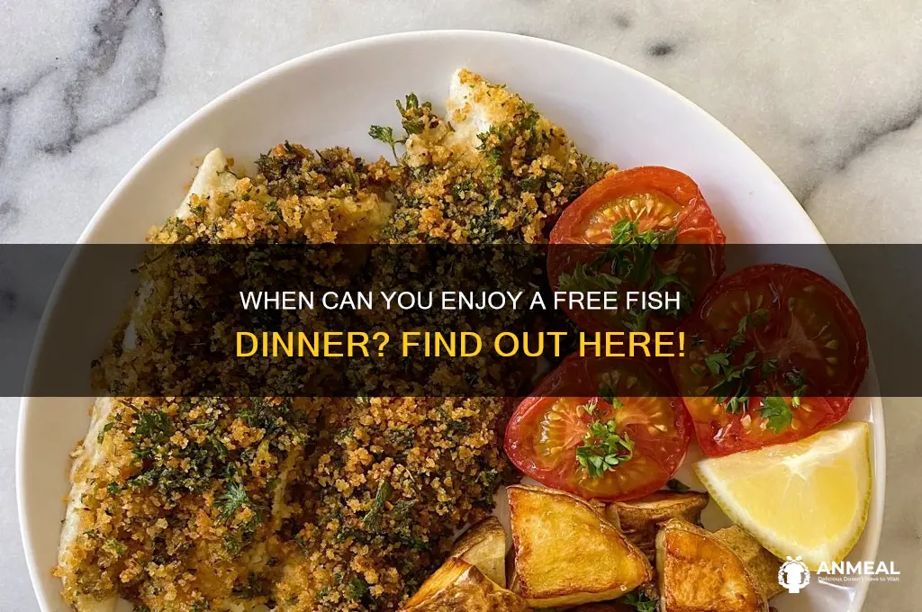 when is free fish dinner