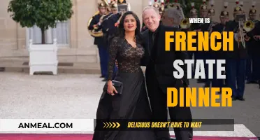 When is the French State Dinner? A Guide to Timing and Traditions