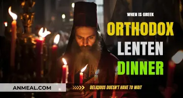Greek Orthodox Lenten Dinner: Dates, Traditions, and Observance Explained
