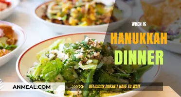 When is Hanukkah Dinner? A Guide to Celebrating the Festival of Lights
