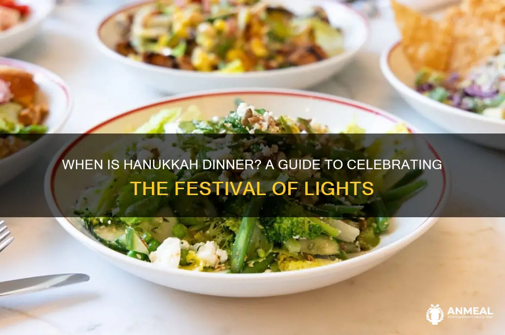when is hanukkah dinner