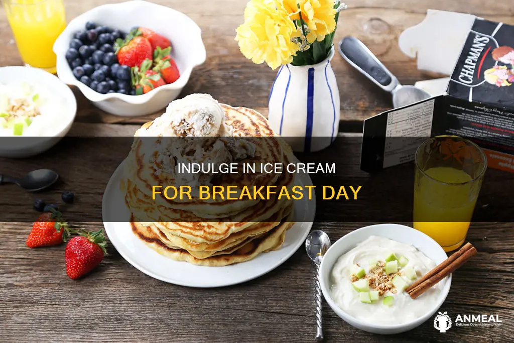when is ice cream for breakfast day