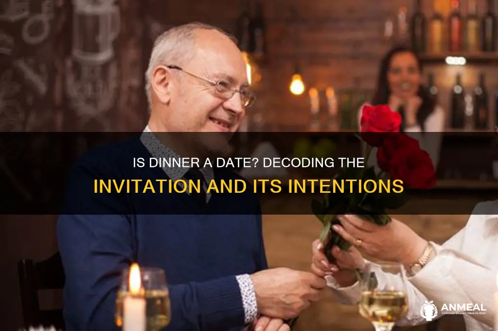 when is inviting someone to dinner a date