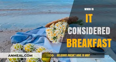 Defining Breakfast: When Does the Morning Meal Truly Begin?