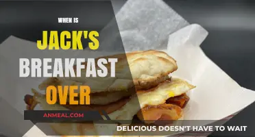 When Does Jack's Breakfast End? A Morning Schedule Explained