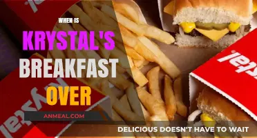 Krystal's Breakfast Hours: When Does the Morning Menu End?