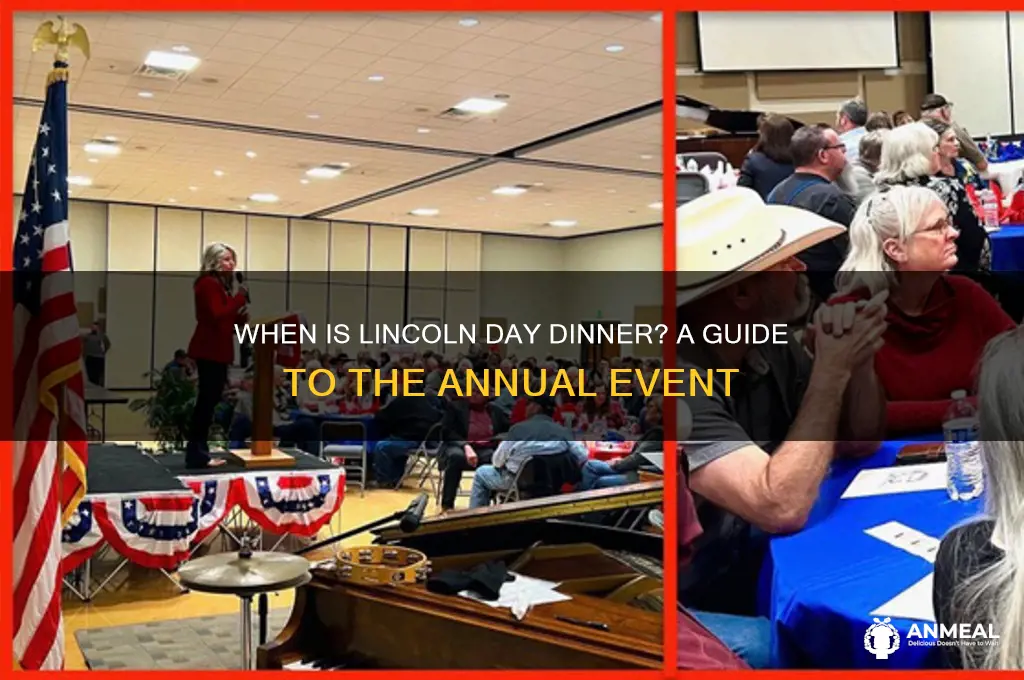 when is lincoln day dinner