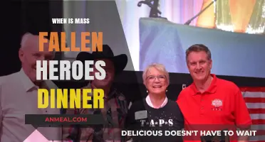 Honoring Fallen Heroes: When is the Mass Memorial Dinner?