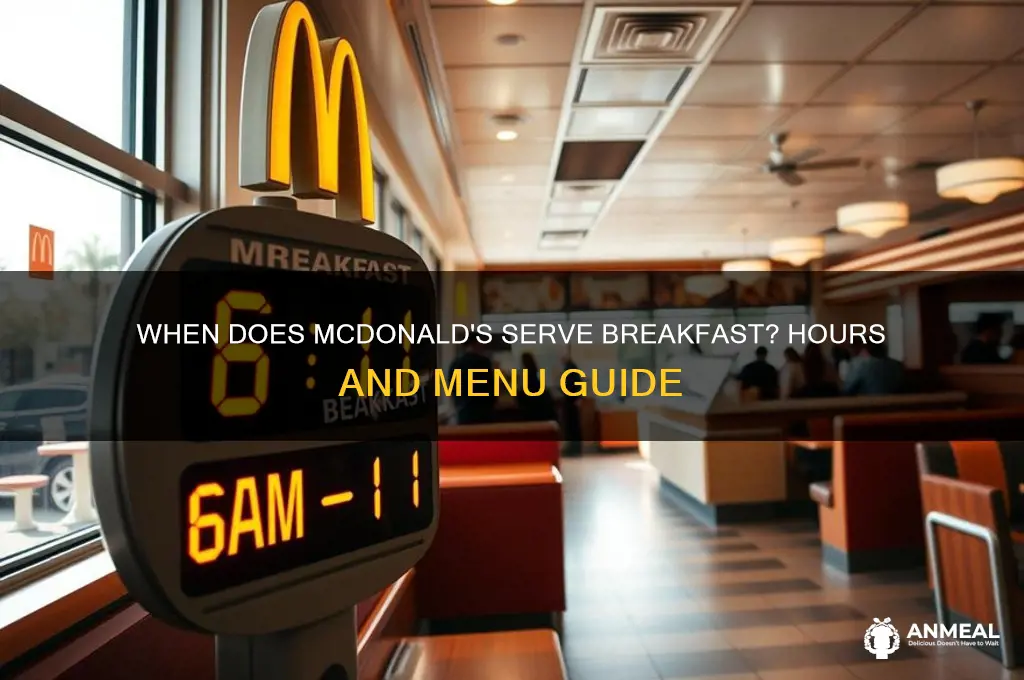 when is mcd breakfast